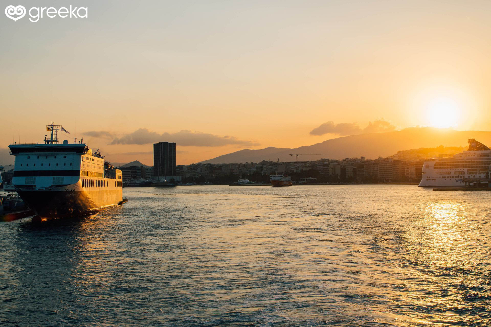 Ferry ports of Greece Greek Ferries Greeka