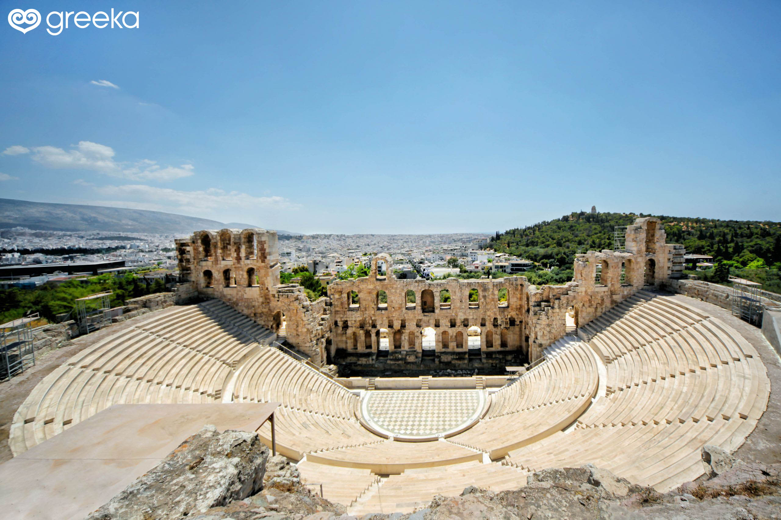 Herodes Atticus theatre in Athens, Greece | Greeka