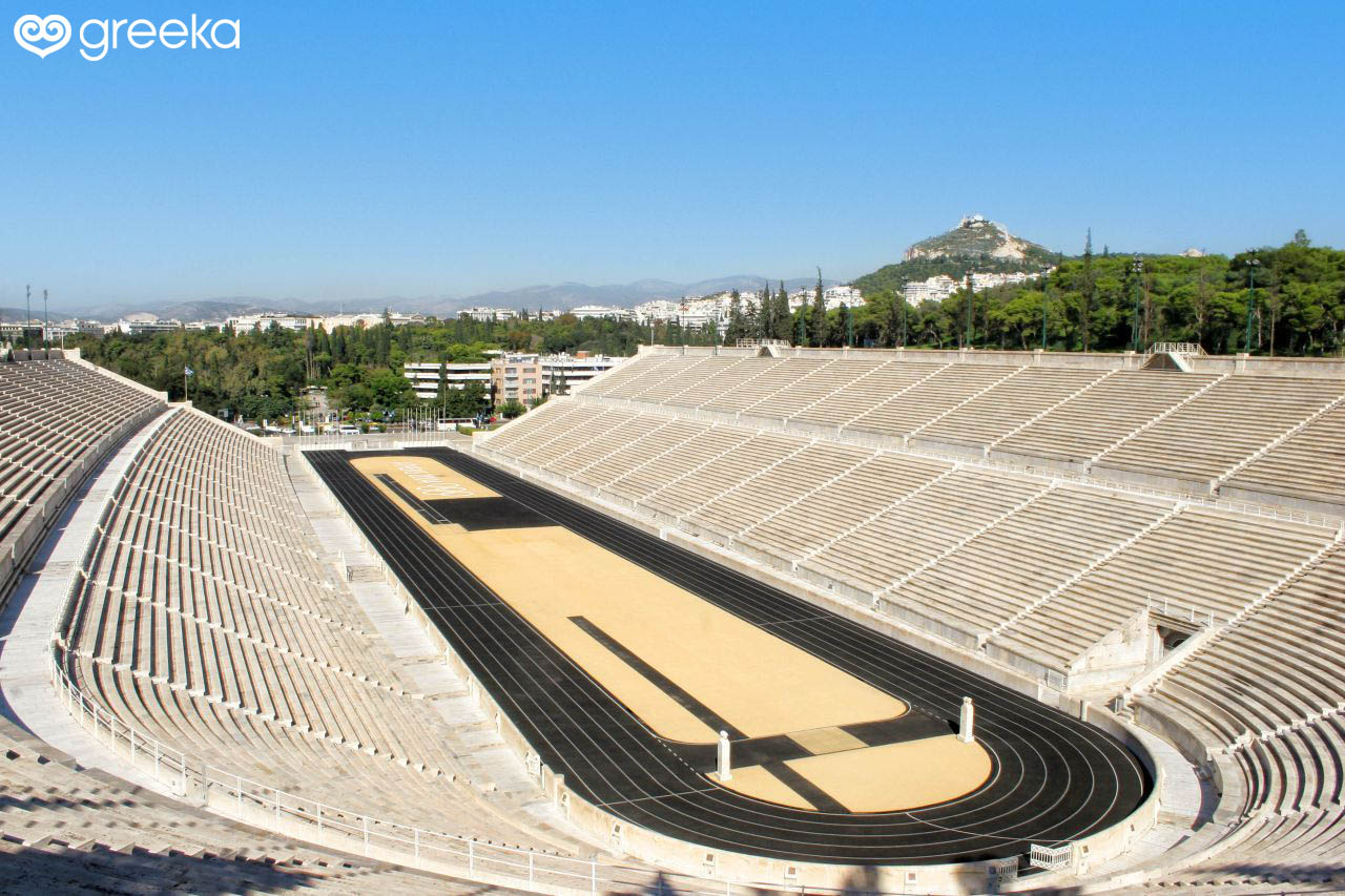 greece stadium parthenon