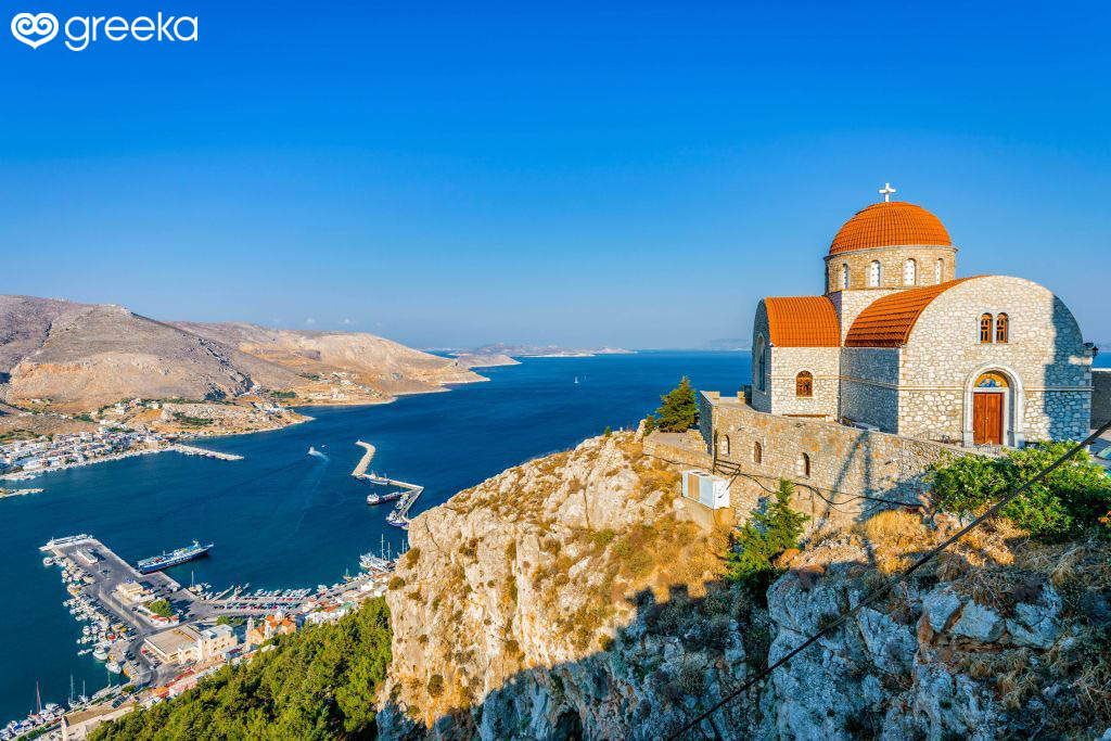 Monastery of Agios Savvas in Kalymnos, Greece | Greeka