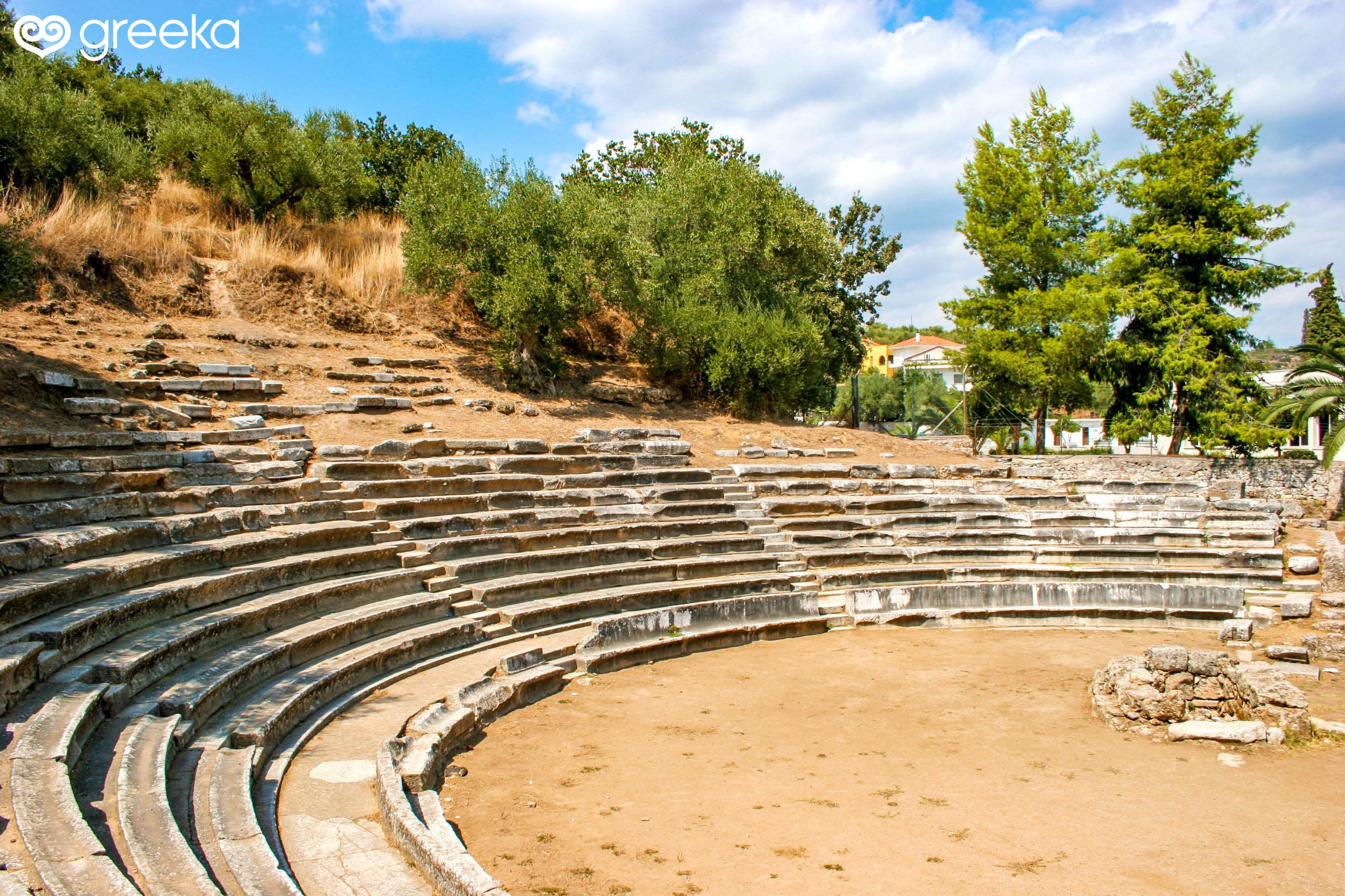 Ancient Theatre in Gythio, Greece | Greeka