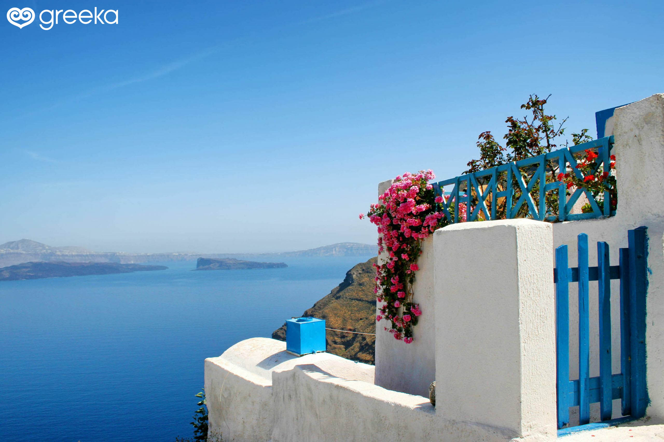 Thirassia Island In Santorini, Greece | Greeka