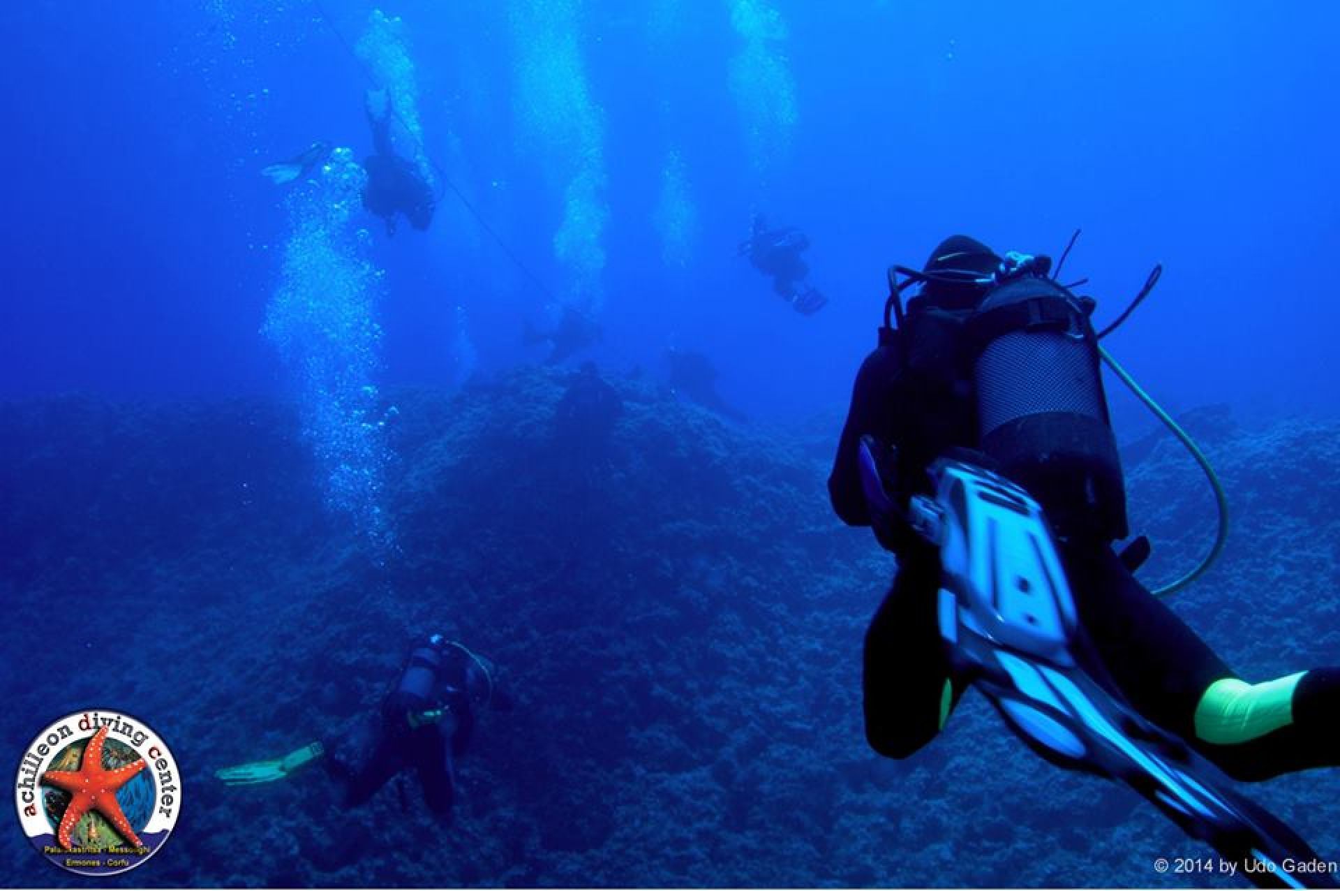 Achilleon Diving In Corfu Scuba Diving Greeka