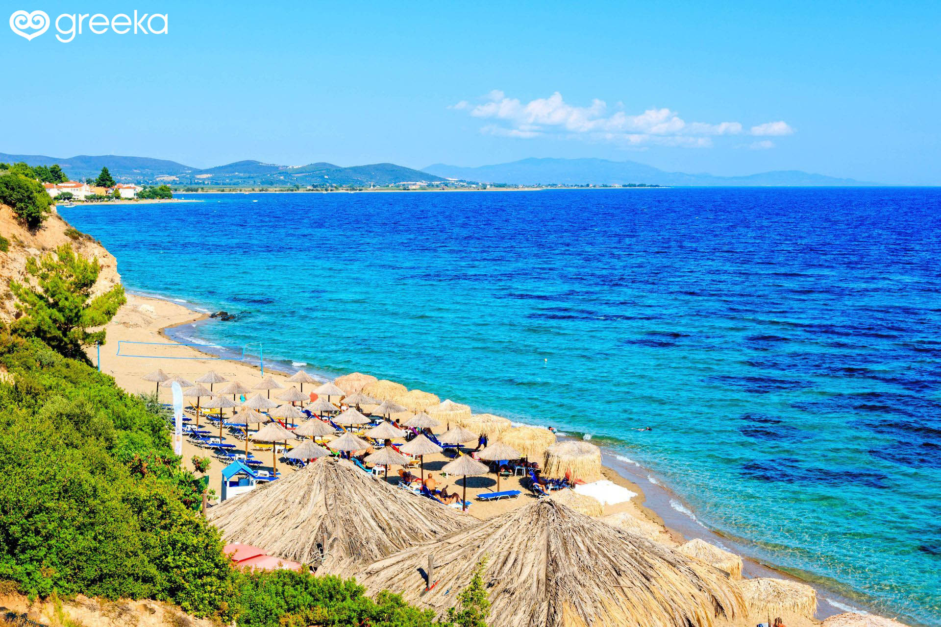 Halkidiki Psakoudia beach: Photos, Map | Greeka