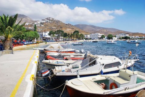 Livadi: Fishing boats